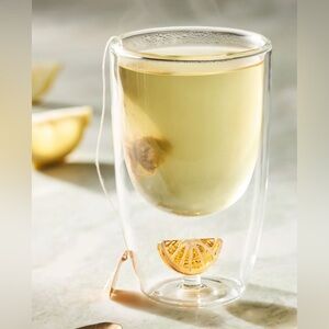 ❤️ NEW ANTHRO LEMON ICON JUICE GLASS